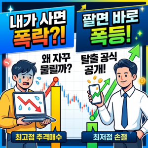 "내가 사면 내리고 팔면 오른다?" 주식 초보가 매번 물리는 진짜 이유