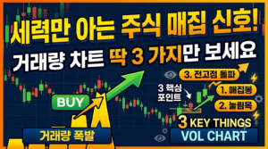 세력만 알고 있는 주식 매집 신호