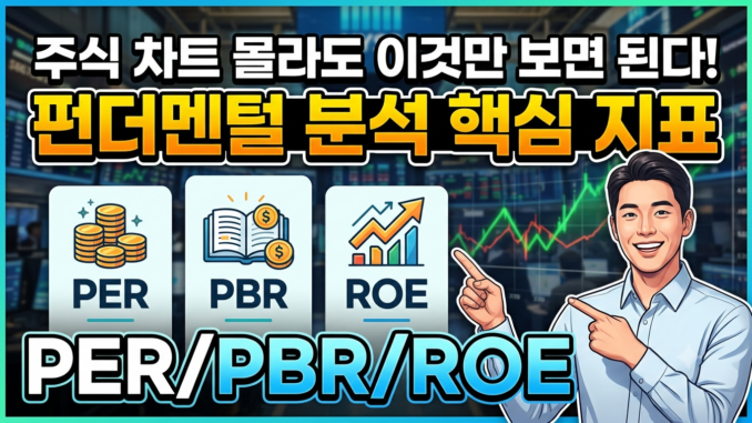 주식 차트 몰라도 이것만 보면 된다