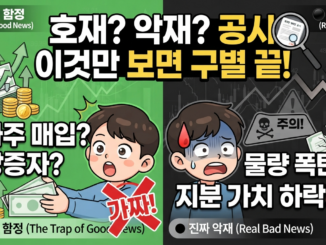 호재처럼 보이는 악재 공시 구별하기