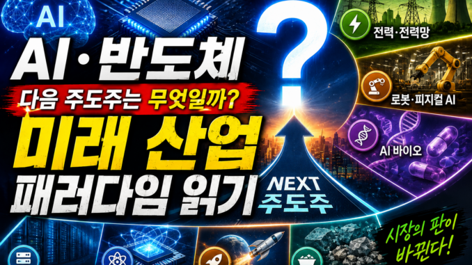 AI·반도체 다음 주도주는 무엇일까