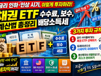 금리 변동 시기에 채권 ETF로 안전하게 시세차익 내는 전략